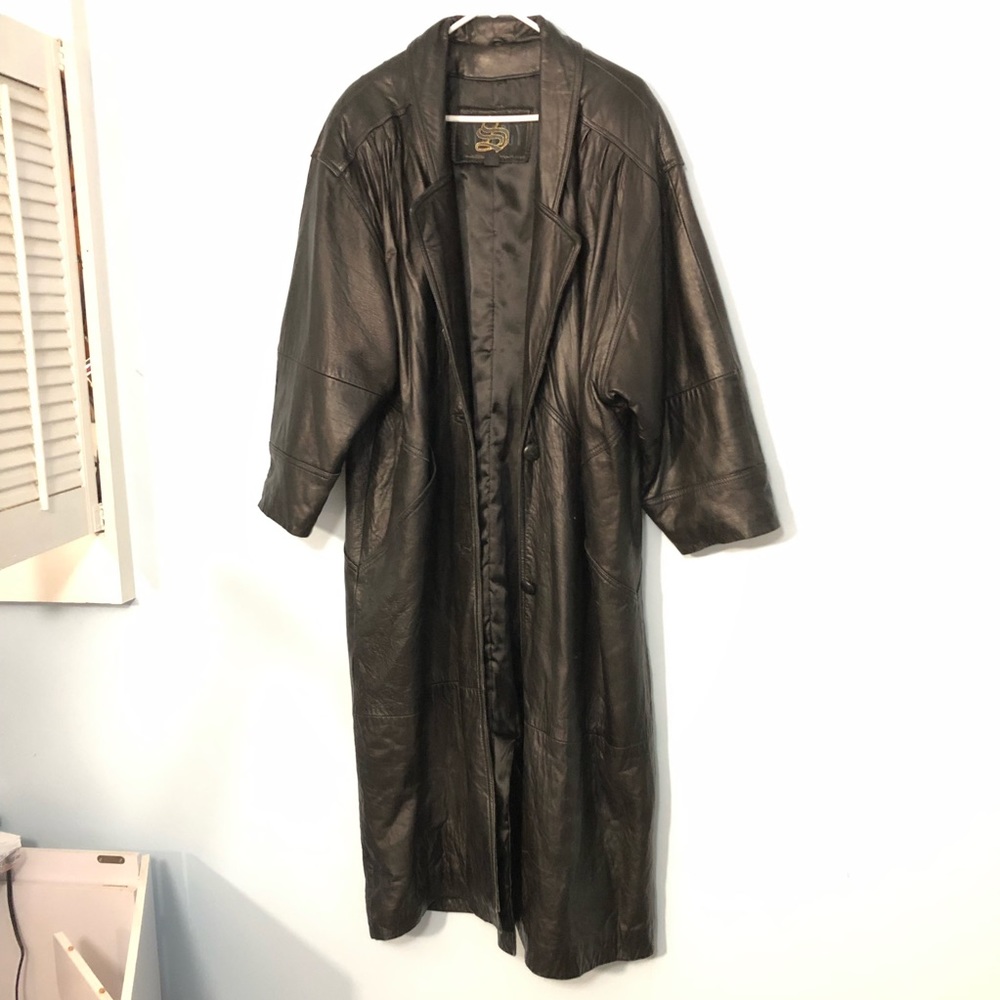 Synergy Trench/Duster Men’s Leather 1X
